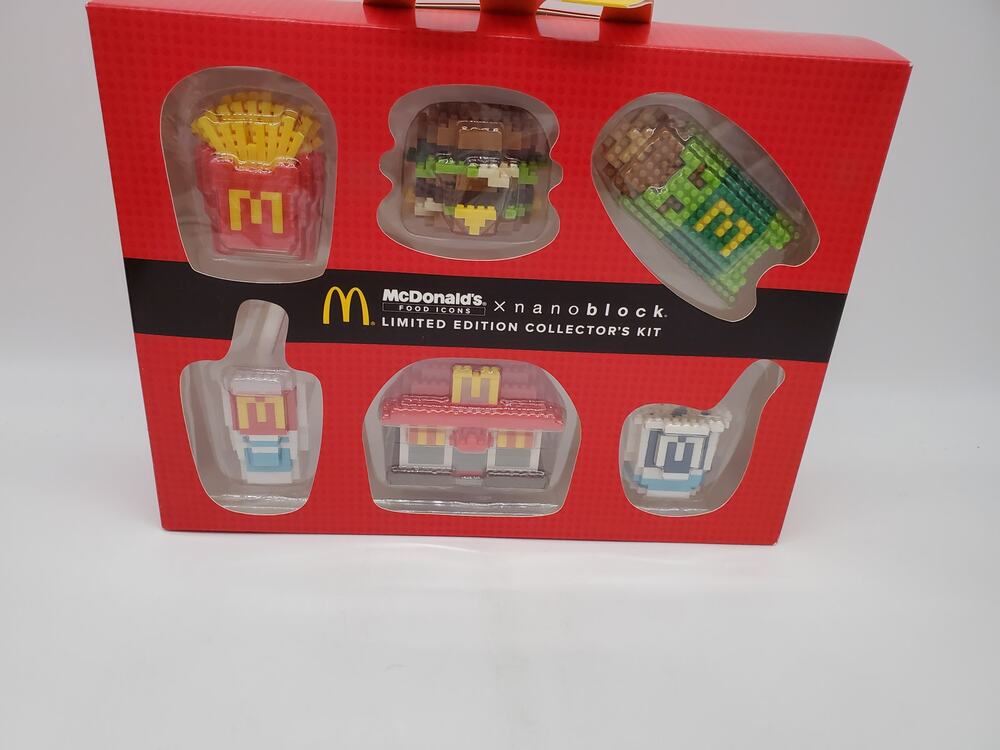 McDonalads Nanoblock Limited Edition Collectors Kit